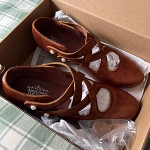 American duchess Astoria Women's Edwardian Leather Shoes, custom dyed